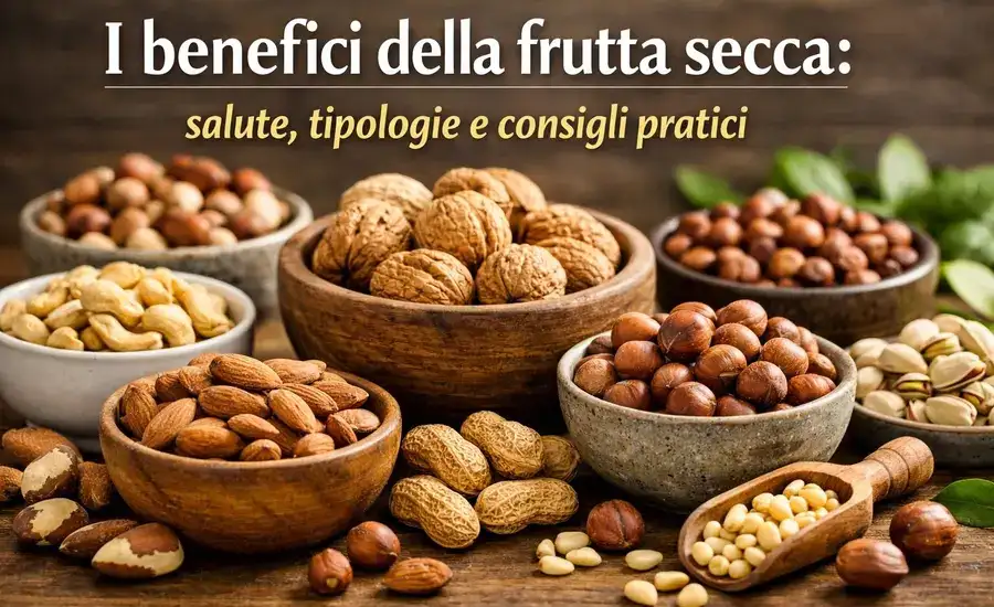 Poster sui benefici della frutta secca