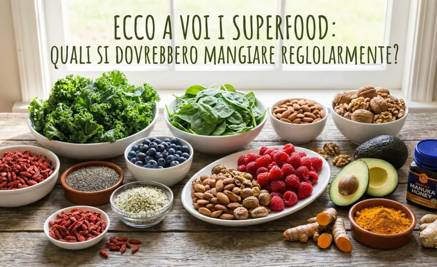 Presentazione dei principali superfood
